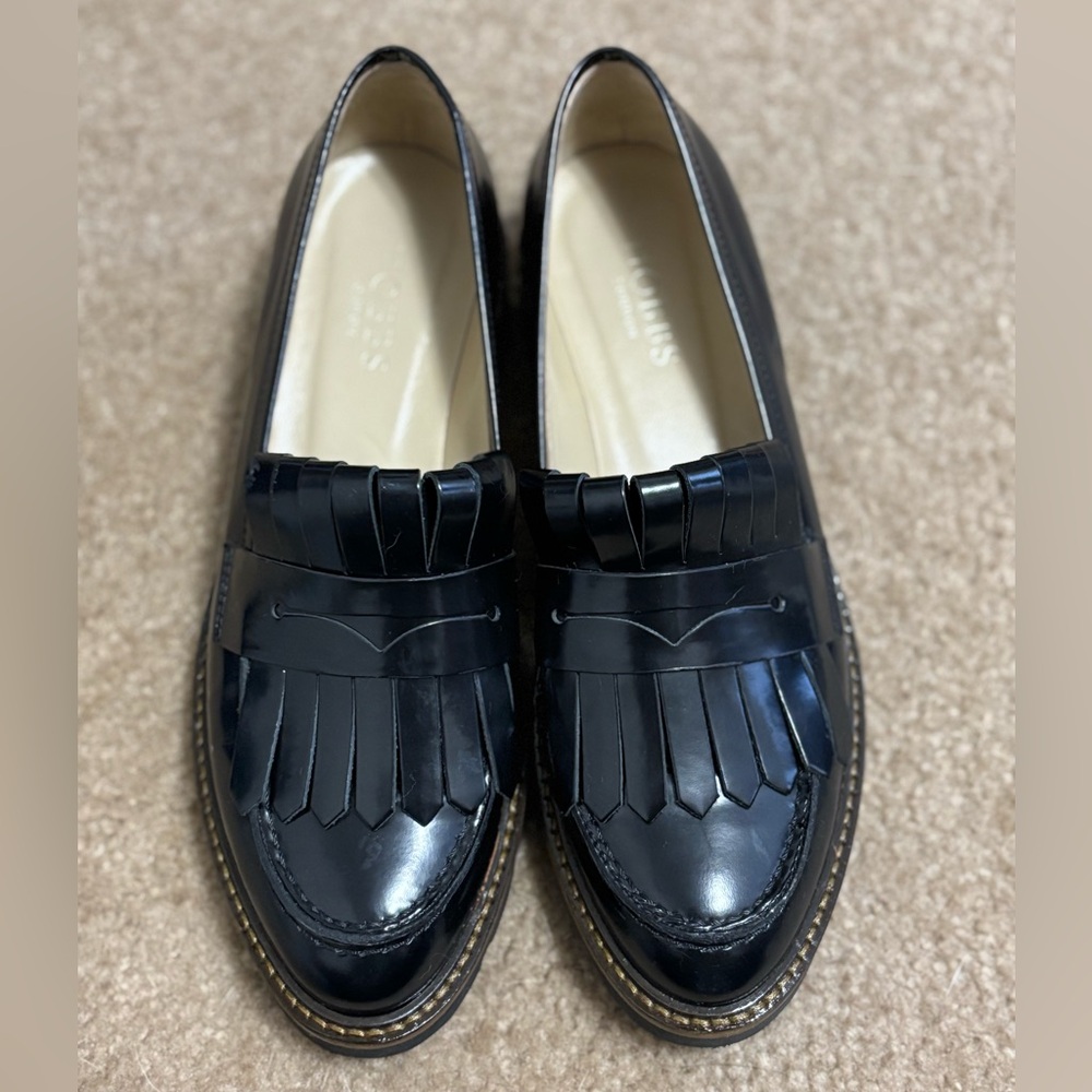 Hobbs London Fringe Details Loafer Size 38